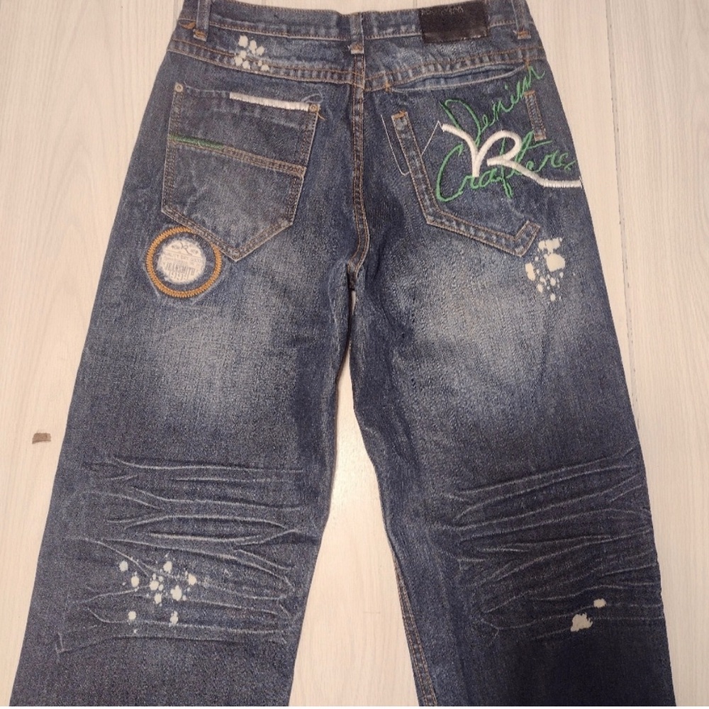 vintage Rocawear Men's jeans Denim Embroidered
Logo 32/33 y2k.